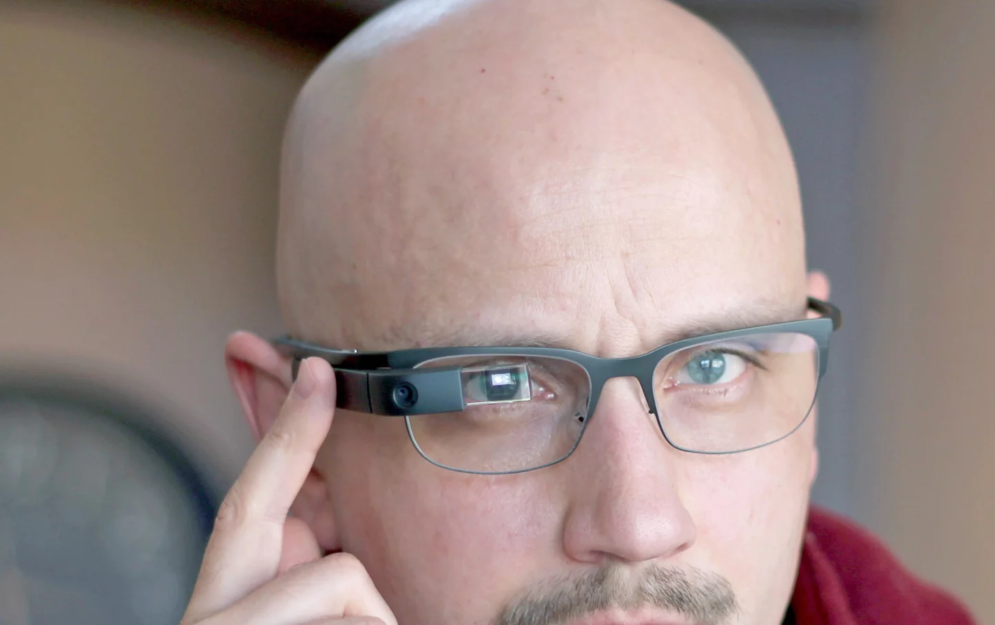 Google Glass, which still hasn't had a consumer release (or any recent buzz) (Photo: Will Shanklin/Gizmag.com)