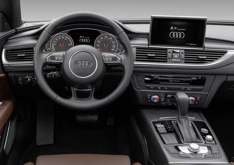 Inside the Audi A7 h-tron