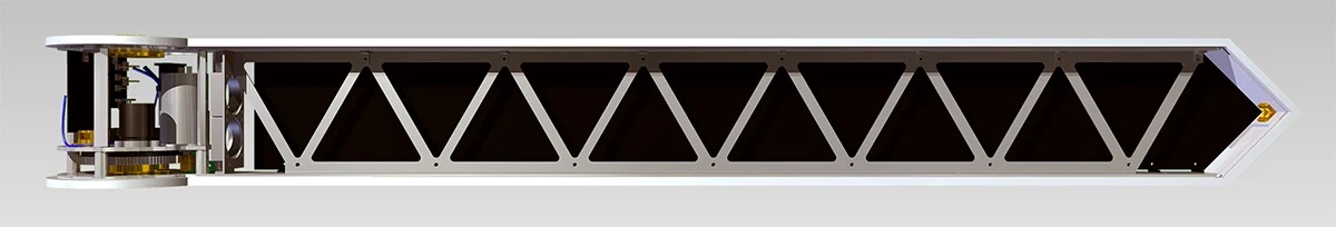 Each sign contains an array of 16,000 LEDs to display locations and info, which is controlled by energy-efficient XMega processors