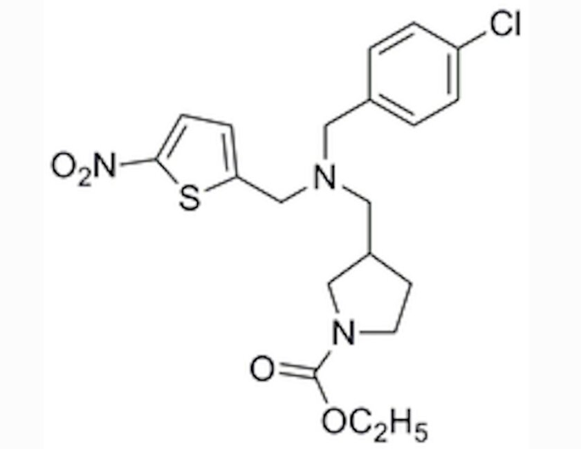 Drug candidate SR9009 is a simple molecule that produces significant benefits (Image: The Scripps Research Institute)