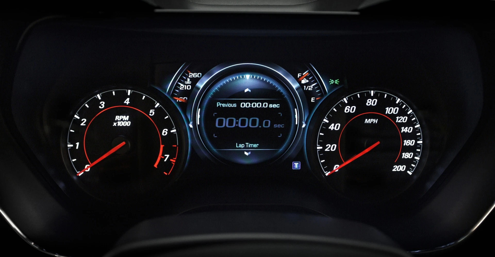 The Camaro's interior is decidedly higher tech than the car it replaces