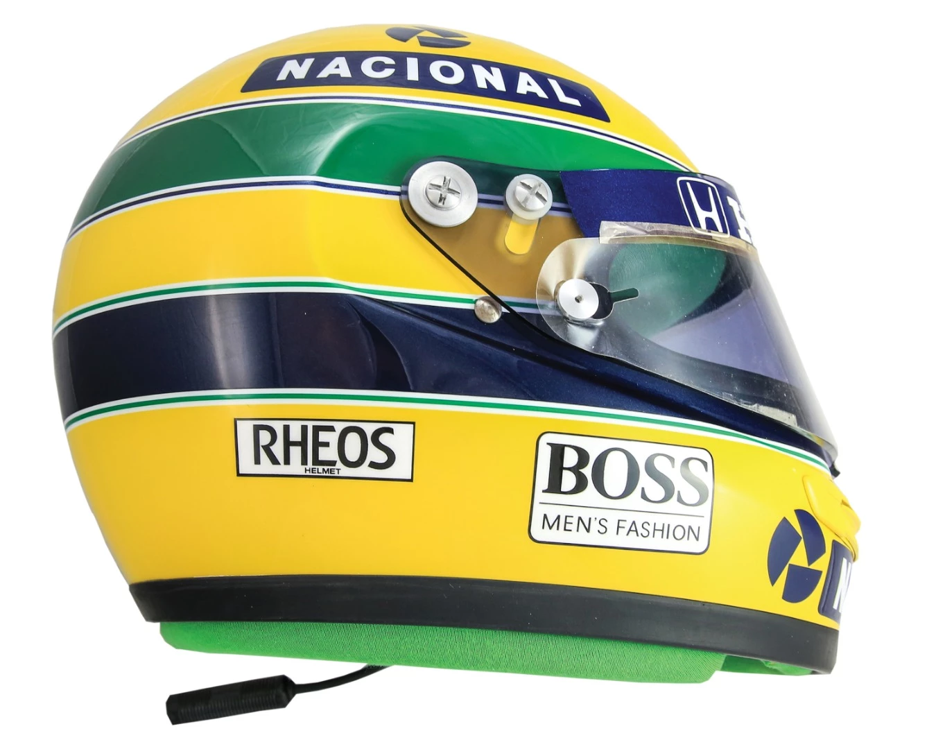 $184,340 | €162,000 | 1990 Ayrton Senna McLaren Rheos Helmet | Auction Description: RM-Sotheby's