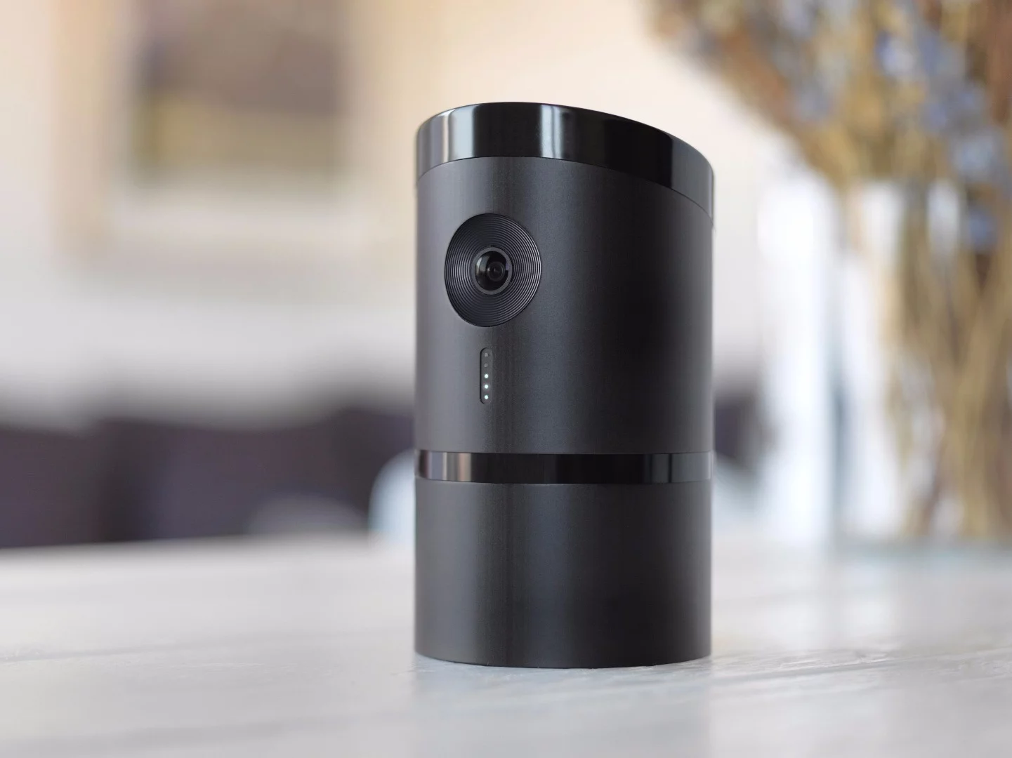 Angee is a home security system designed to be set up and forgotten
