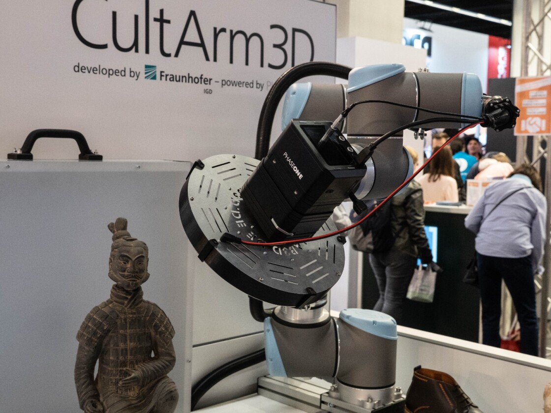 Phase One has moved into 3D replication of historical artifacts with a stunning new robotic system