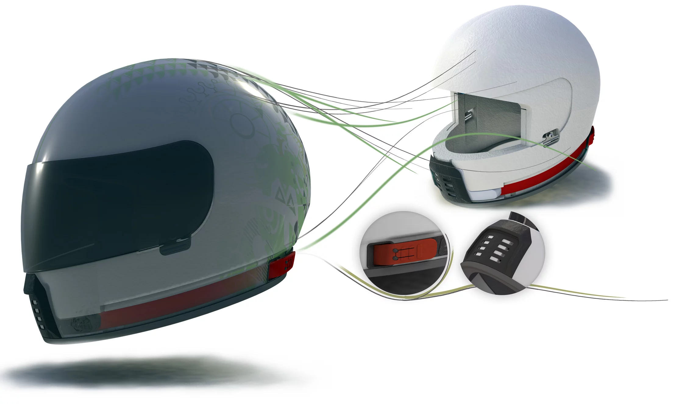 The Splinter helmet concept design