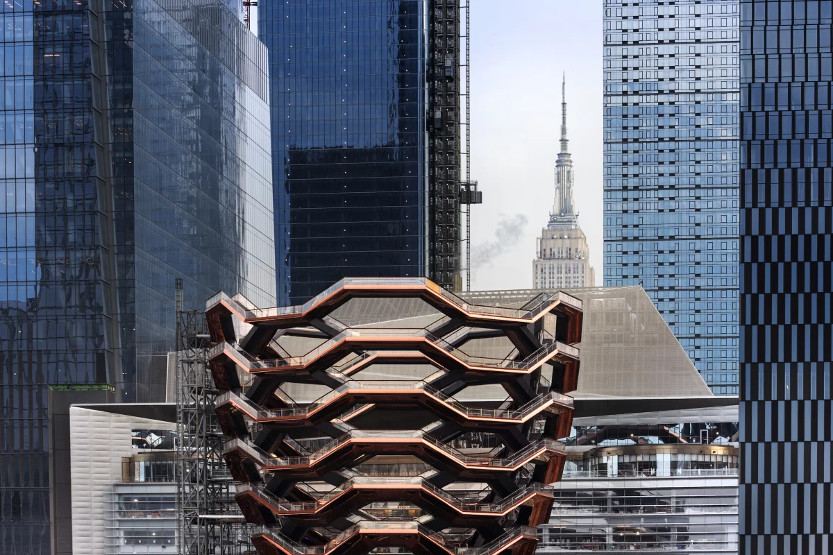 The Heatherwick Studio-designed Vessel has a reported price tag of US$150 million