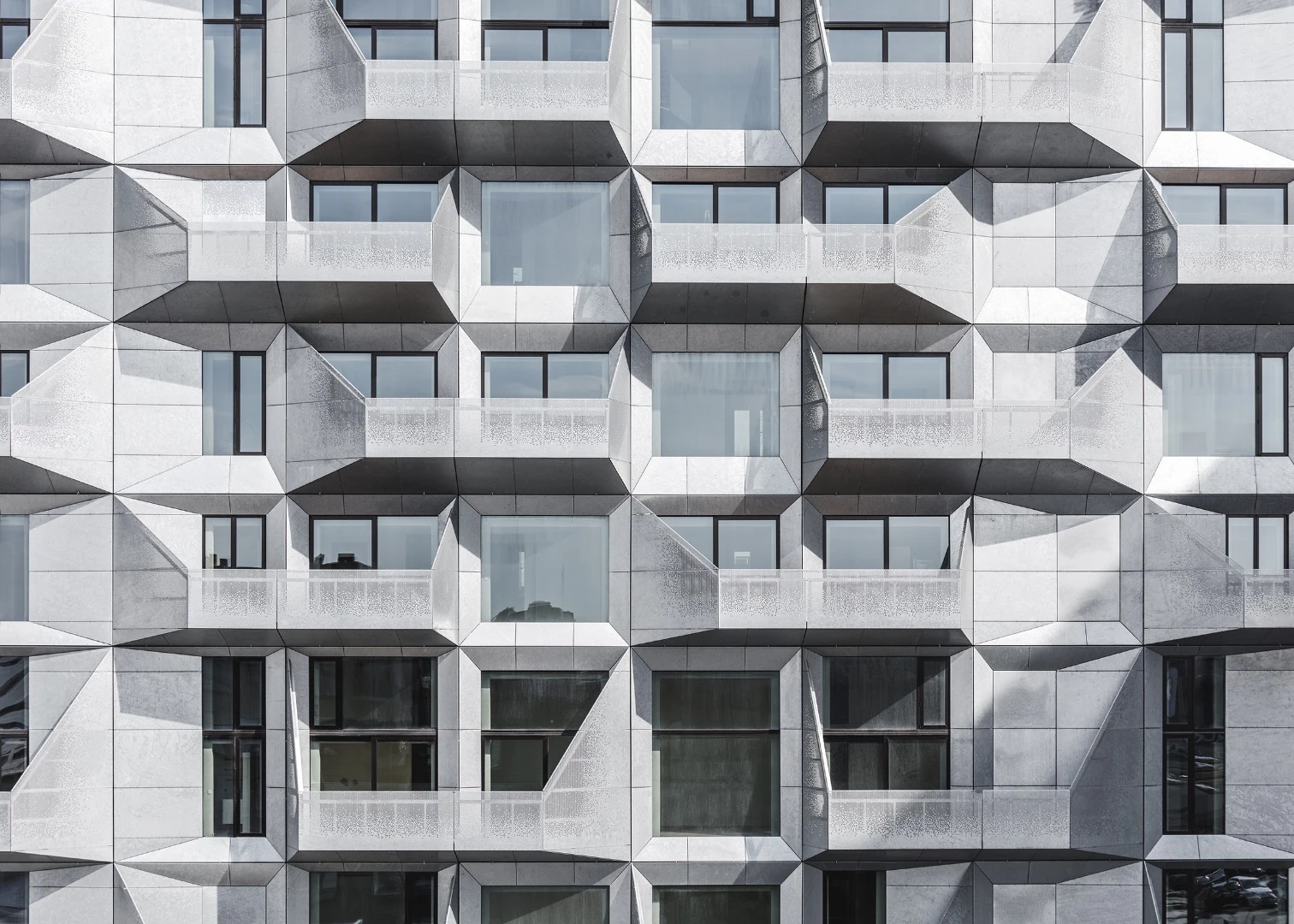 The exterior of the Silo is wrapped in a galvanized steel facade