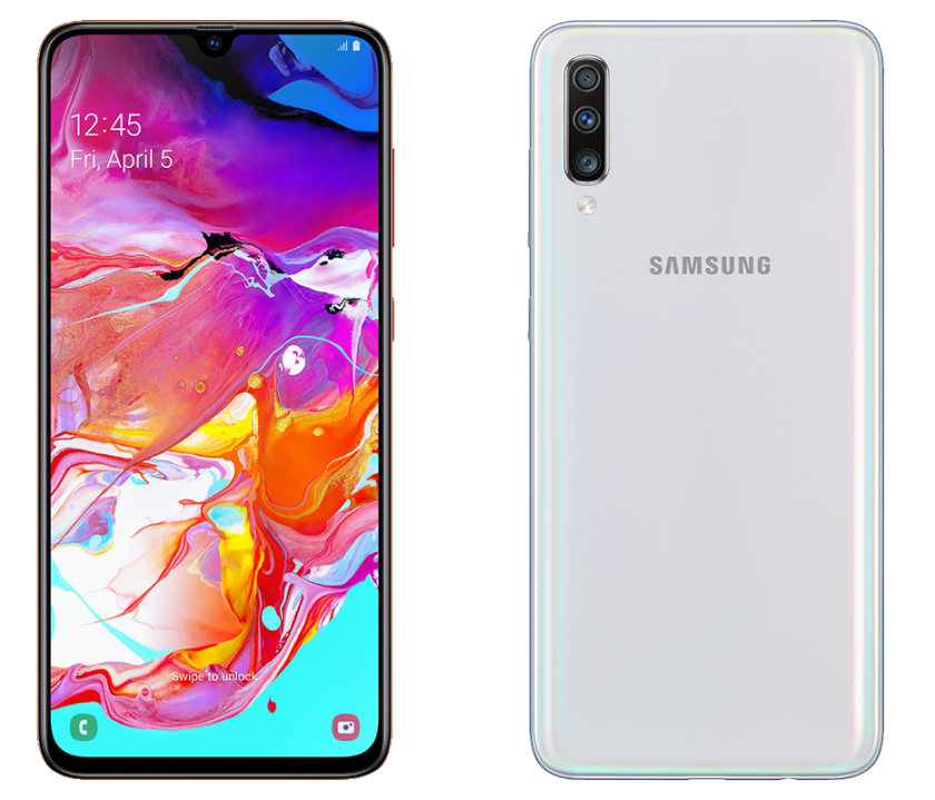 Samsung is due to reveal more details about the A70 at A Galaxy Event on April 10