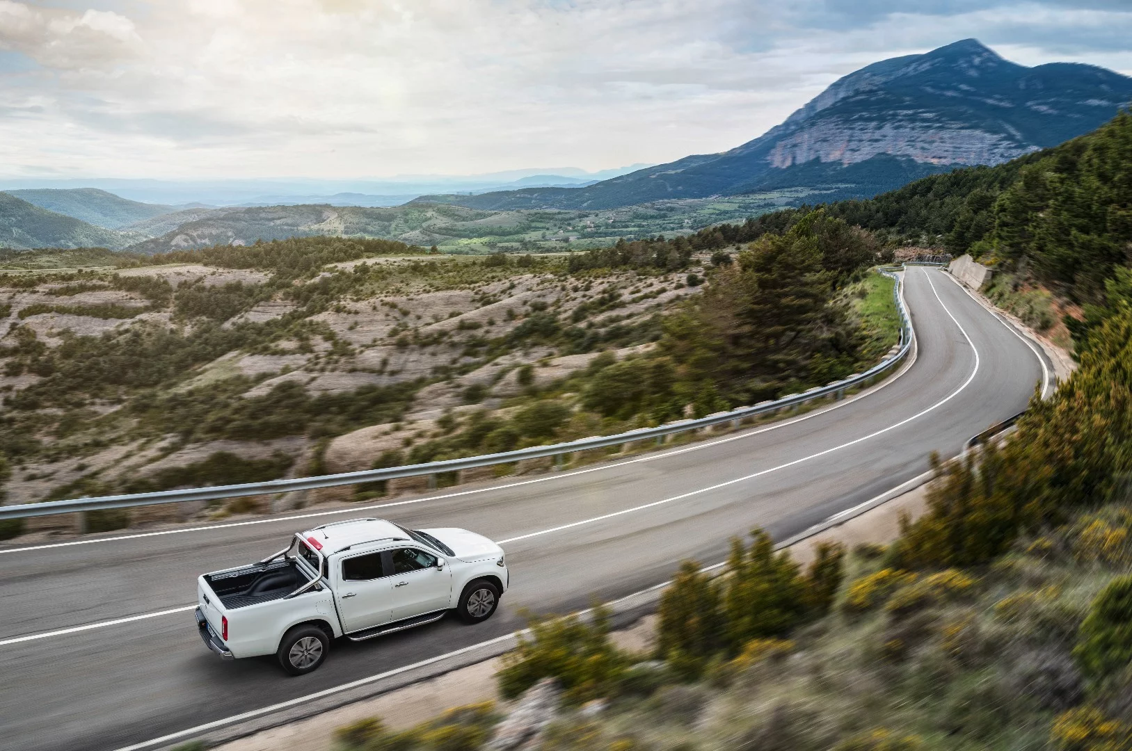 The comfort suspension is designed for a smooth ride, on and off road