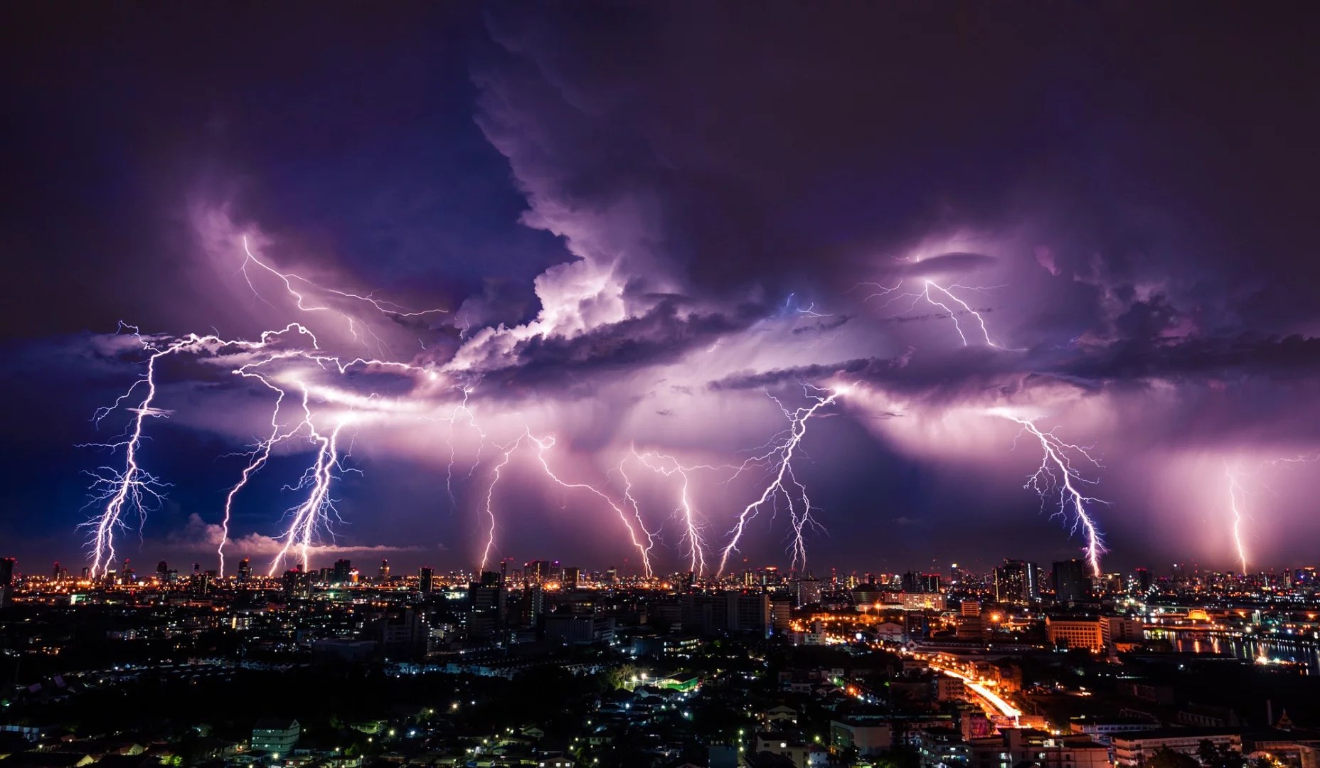 A new study suggests low-level electromagnetic fields from lightning strikes may protect living cells