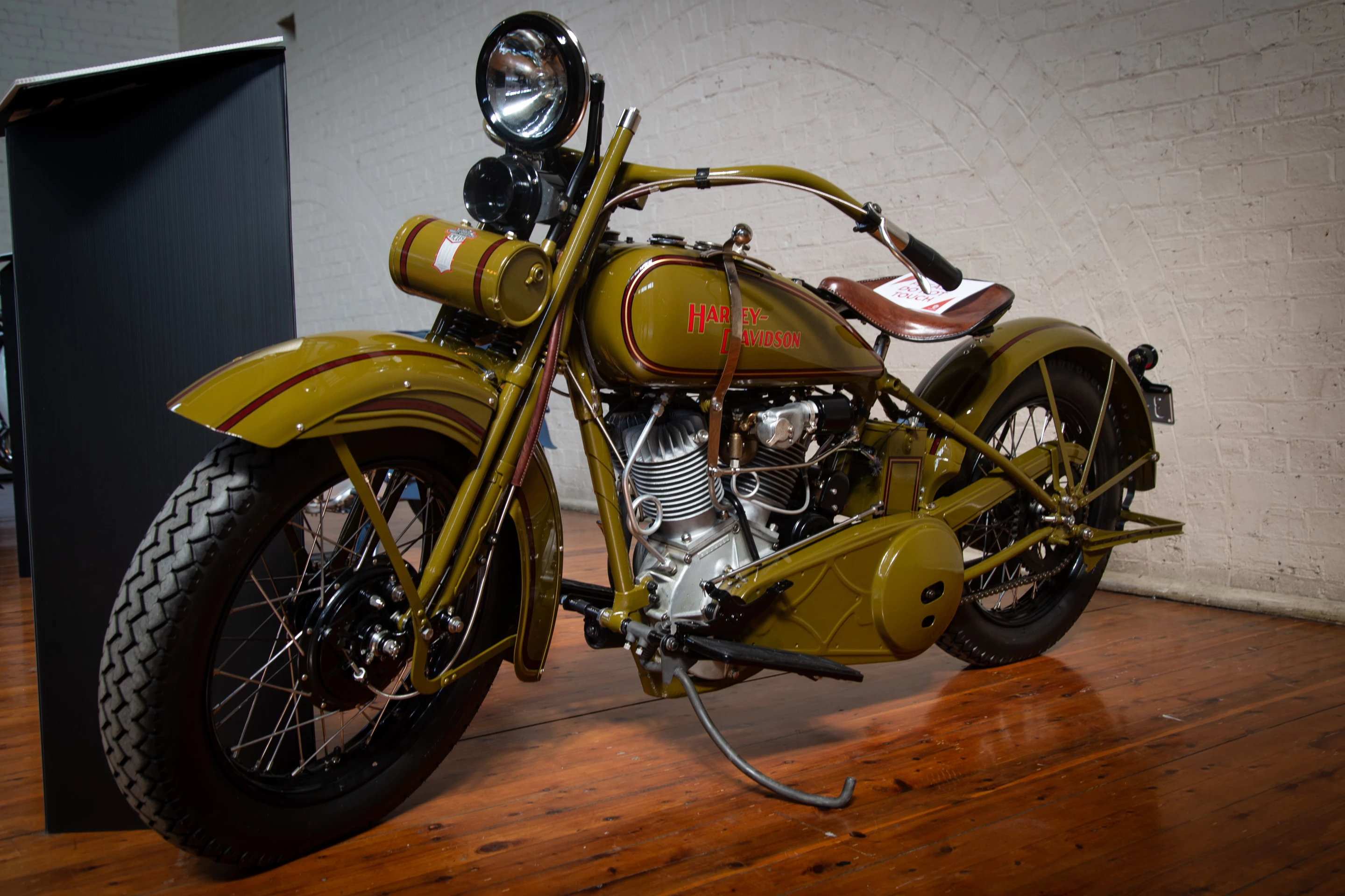 1928 Harley-Davidson J - the first ever Harley to have a front brake