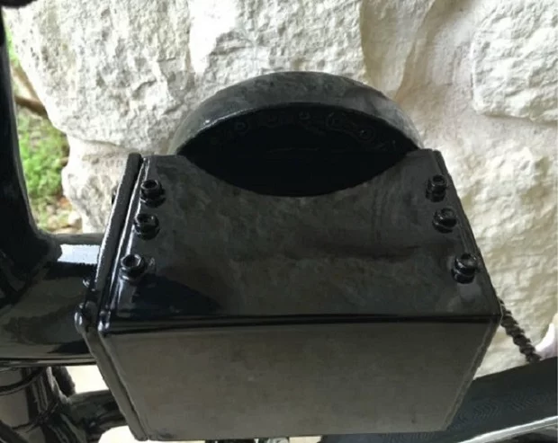 LFN's patented gearbox turns vertical motion into the rotation you need to turn the wheel