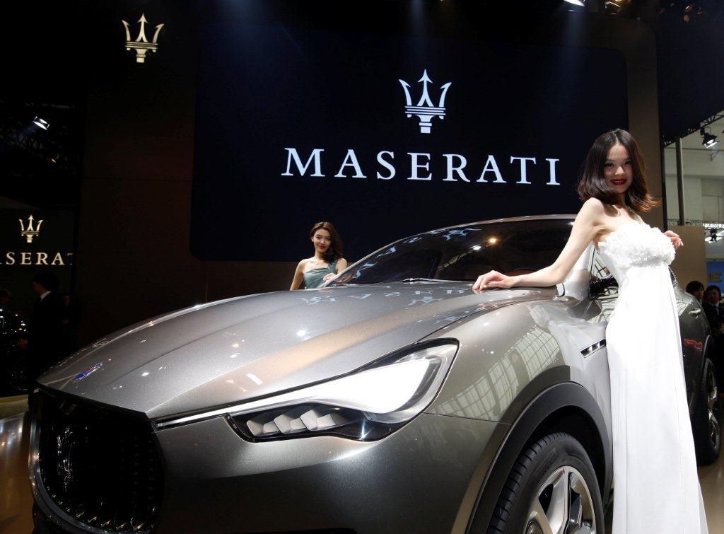 The Maserati Kubang at Beijing today