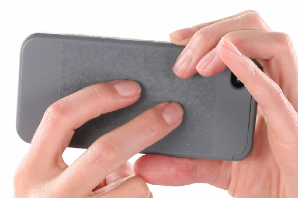 iPhone case adds two more touchbased inputs to the device