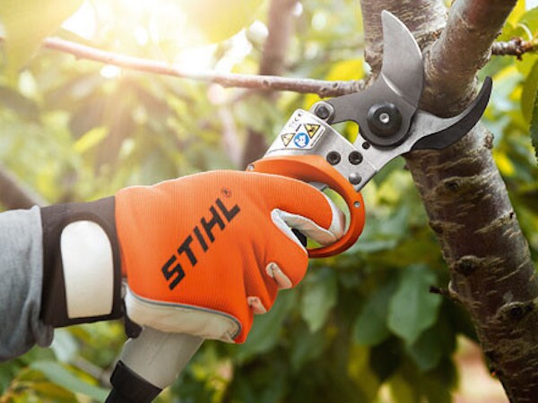 The Stihl ASA 85 electric pruning shears make easier work of large pruning jobs, like vineyards and parks