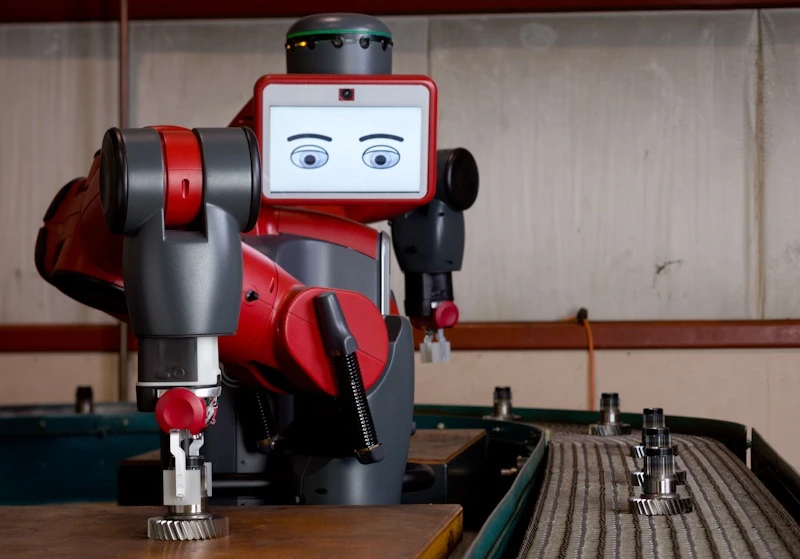 Baxter costs about half as much as most of the least expensive industrial robots currently on the market