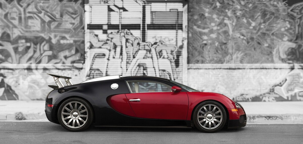 The very first Bugatti Veyron 16.4 sold for $1,815,000 setting a new world record for the model