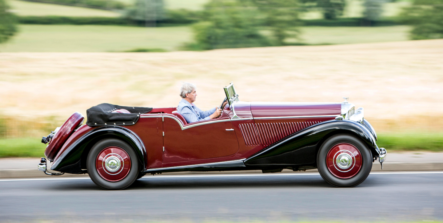 UNSOLD | 1936 Bentley 4¼ Liter Tourer | $490,000 high bid | Estimate: $600,000 to $800,000 | Auction House: Bonhams | Lot 233