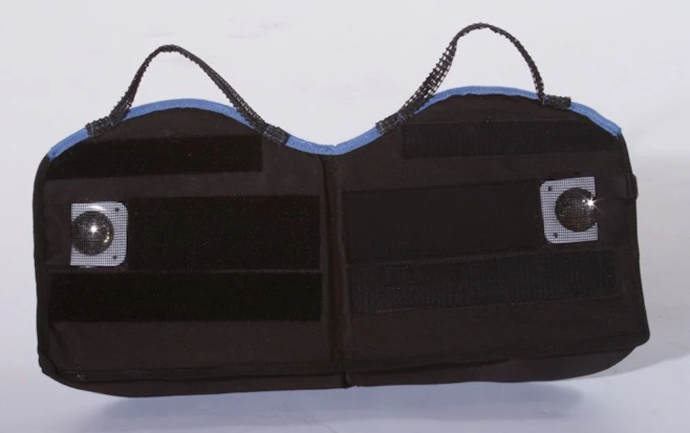 The inside of the LoungePac's tote bag