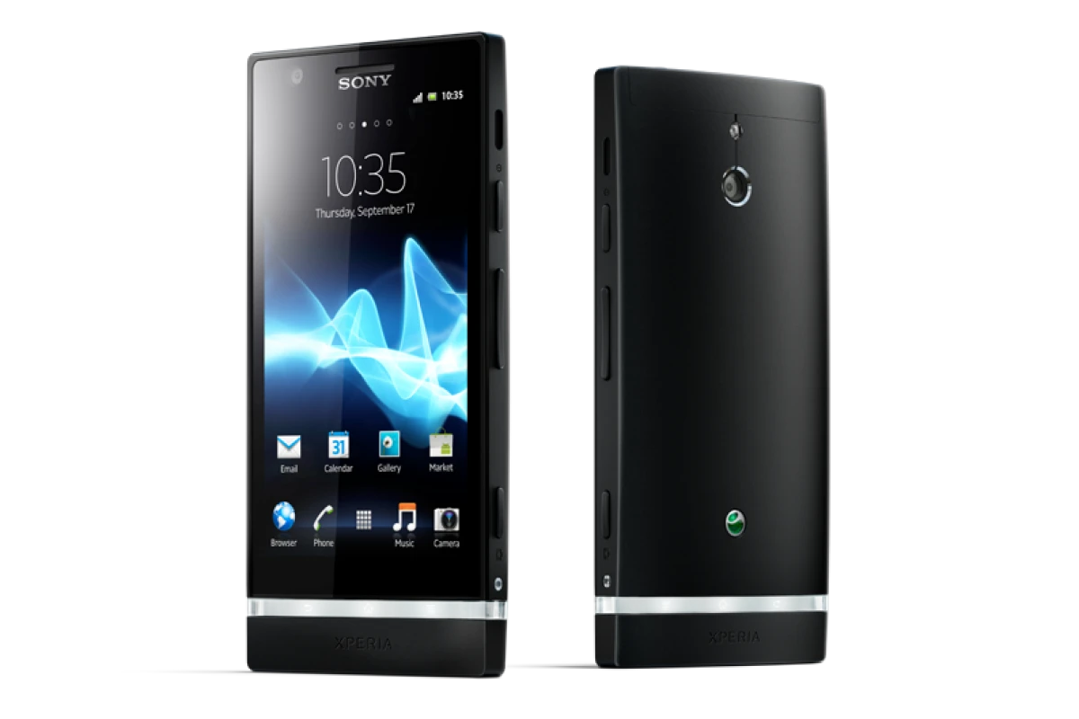 The Xperia U and Xperia P (pictured) join Sony's NXT series of Xperia smartphones