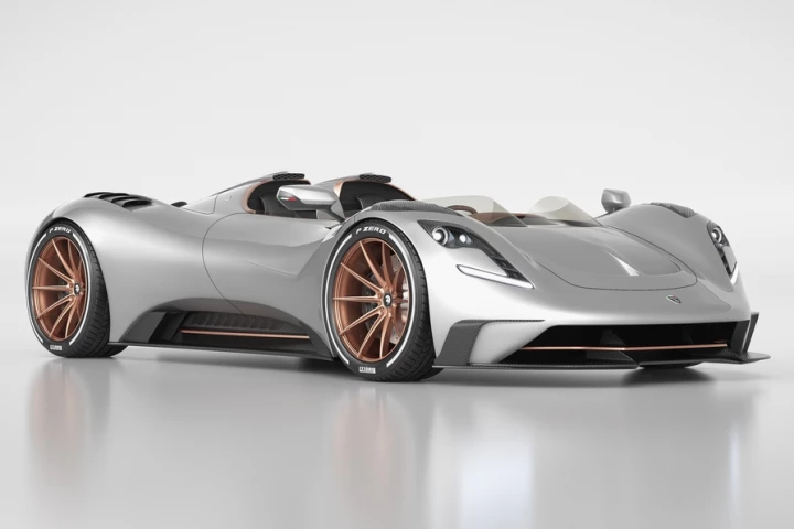 A long, low, mean look for the Project S1 Spyder