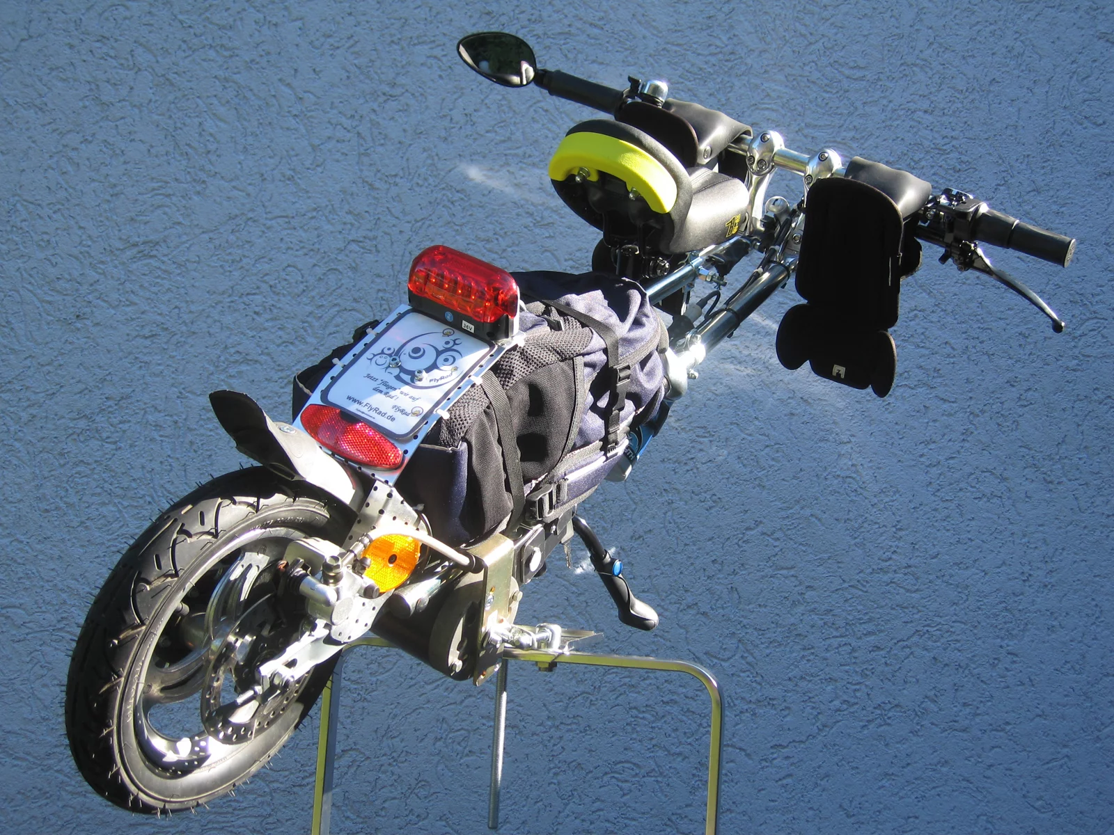 The FlyRad motorized electric unicycle