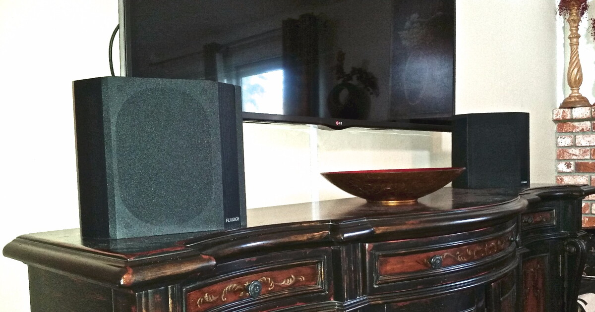 Review Fluance Sxbp Speakers Are An Inexpensive Surround Sound Alternative While the mains and surround channel speakers offer a bright and accurate sound, the center speaker brings enough darkness to the table to disrupt the subterfuge of fantasy we crave in a surround sound environment. review fluance sxbp speakers are an