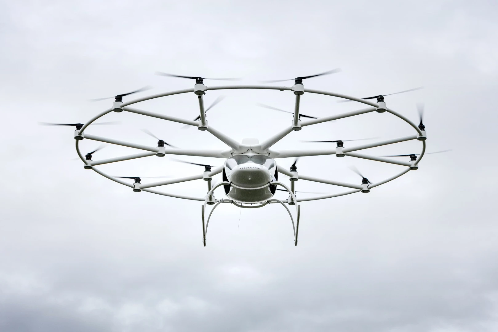 The pursuit of personal flight has taken a promising, and kind of wacky, step forward with the electric 18-rotor Volocopter lifting somebody into the air for the very first time