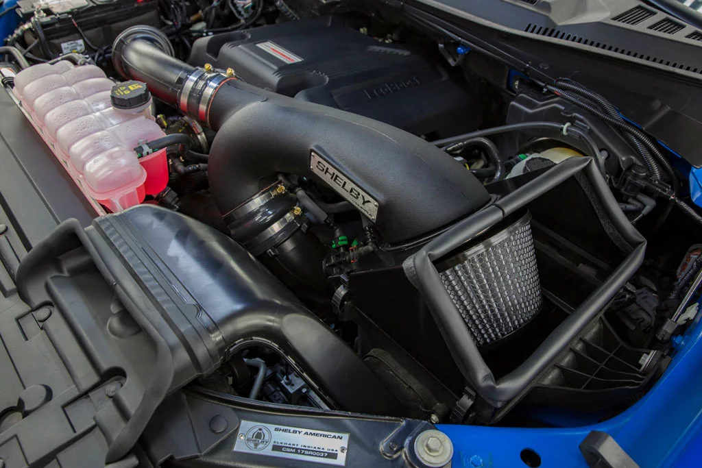 Under the hood of the Shelby American Raptor