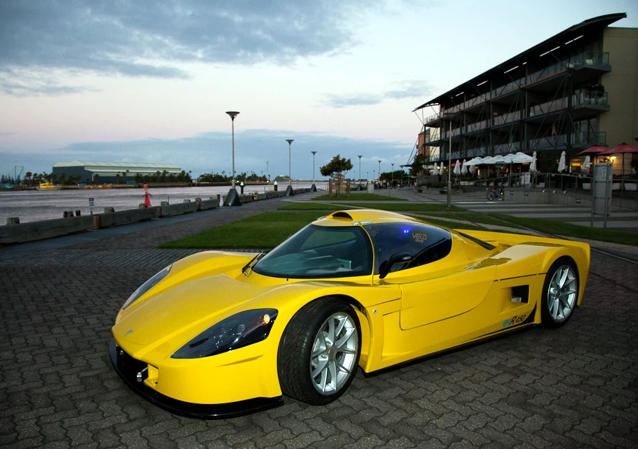 The Varley evR-540 electric supercar will arrive in January 2012