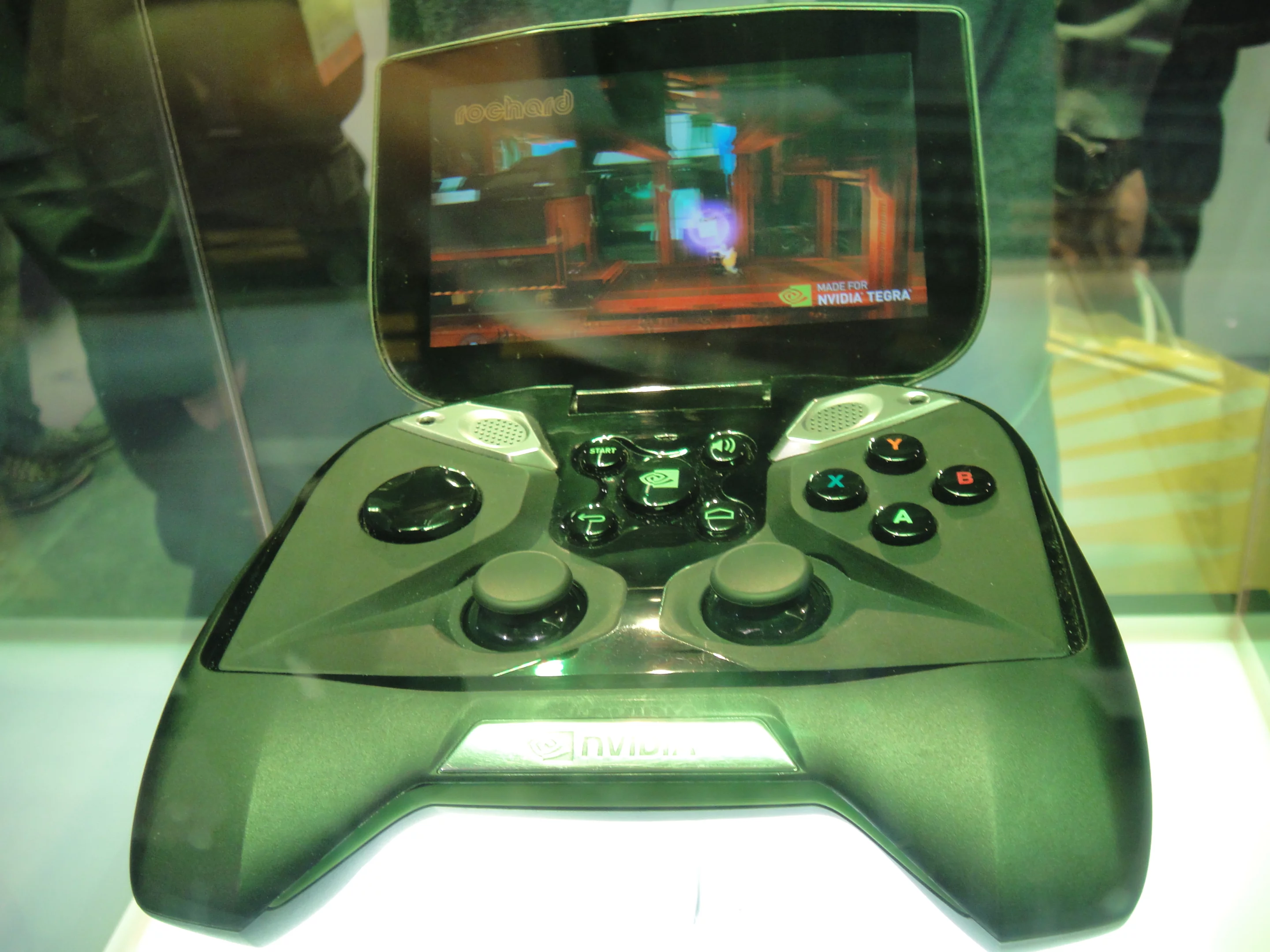 NVIDIA's Project Shield on display at CES