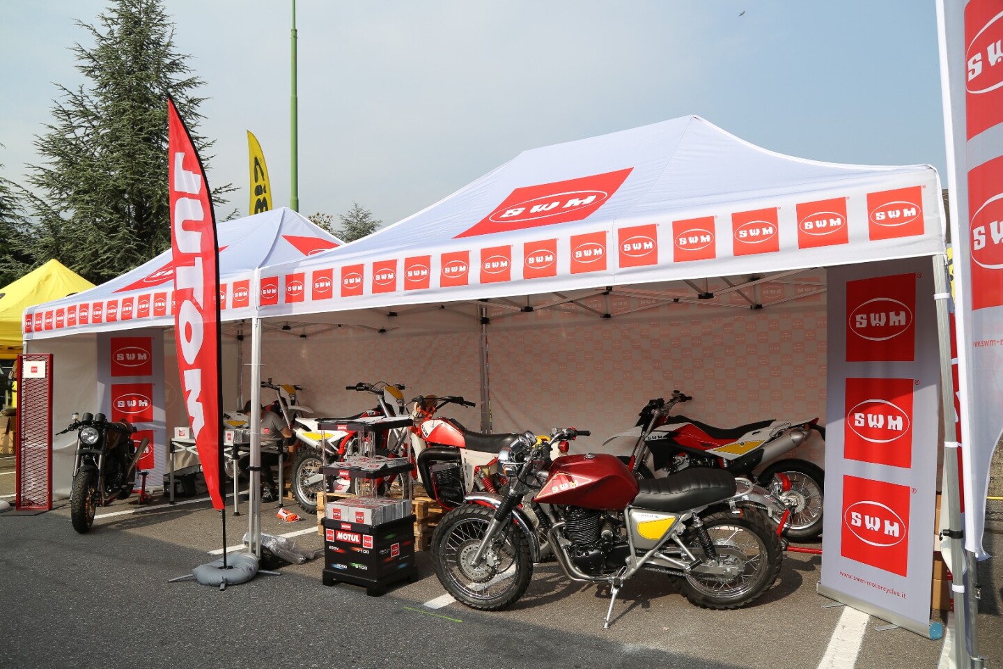 Speedy Working Motors introduced its new official range of street and off-road motorcycles at the Italian round of the World Enduro Championship in Bergamo