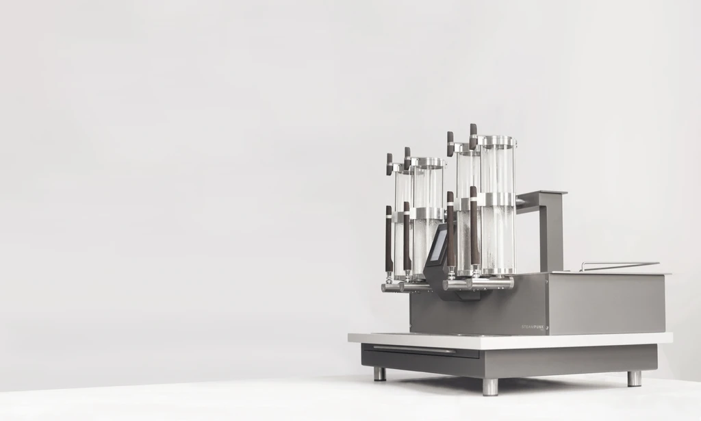Alpha Dominche’s Steampunk Coffee and Tea Brewer sells fo US$15,000