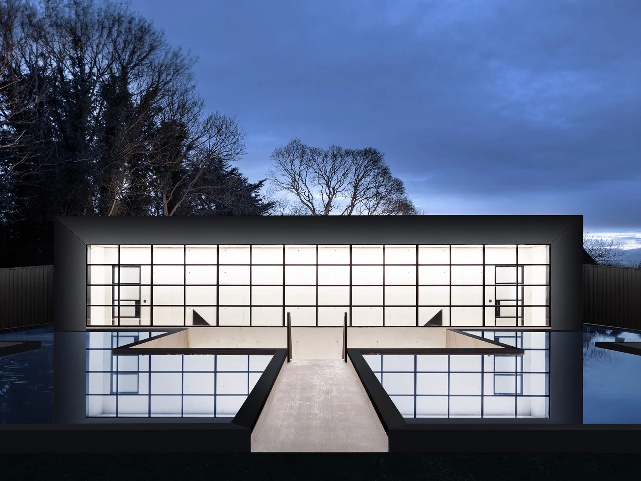 Ghost House's design is heavily inspired by the works of Japanese architect Tadao Ando and probably won't appeal to those looking for something cosy and traditional