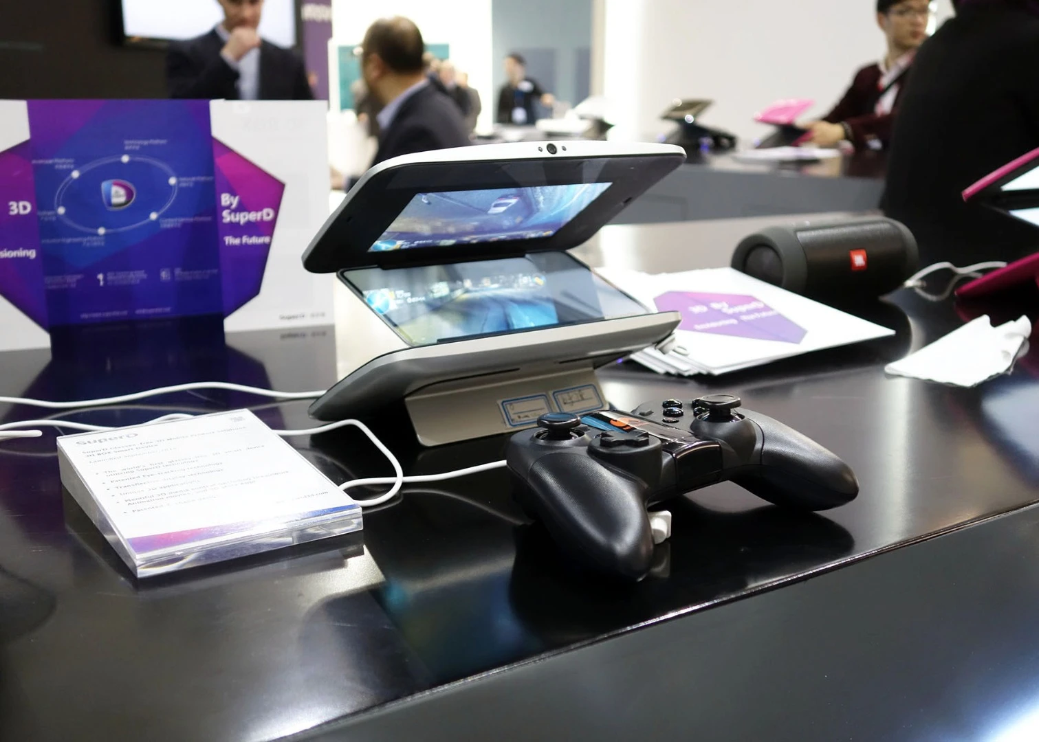 SuperD had some interesting portable 3D devices – the company was at the show to find partners outside China