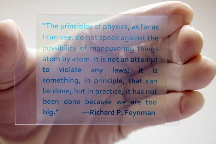 Chemists at the University of California, Riverside have created rewritable paper that can be printed on and erased many times over (Photo: UCR)