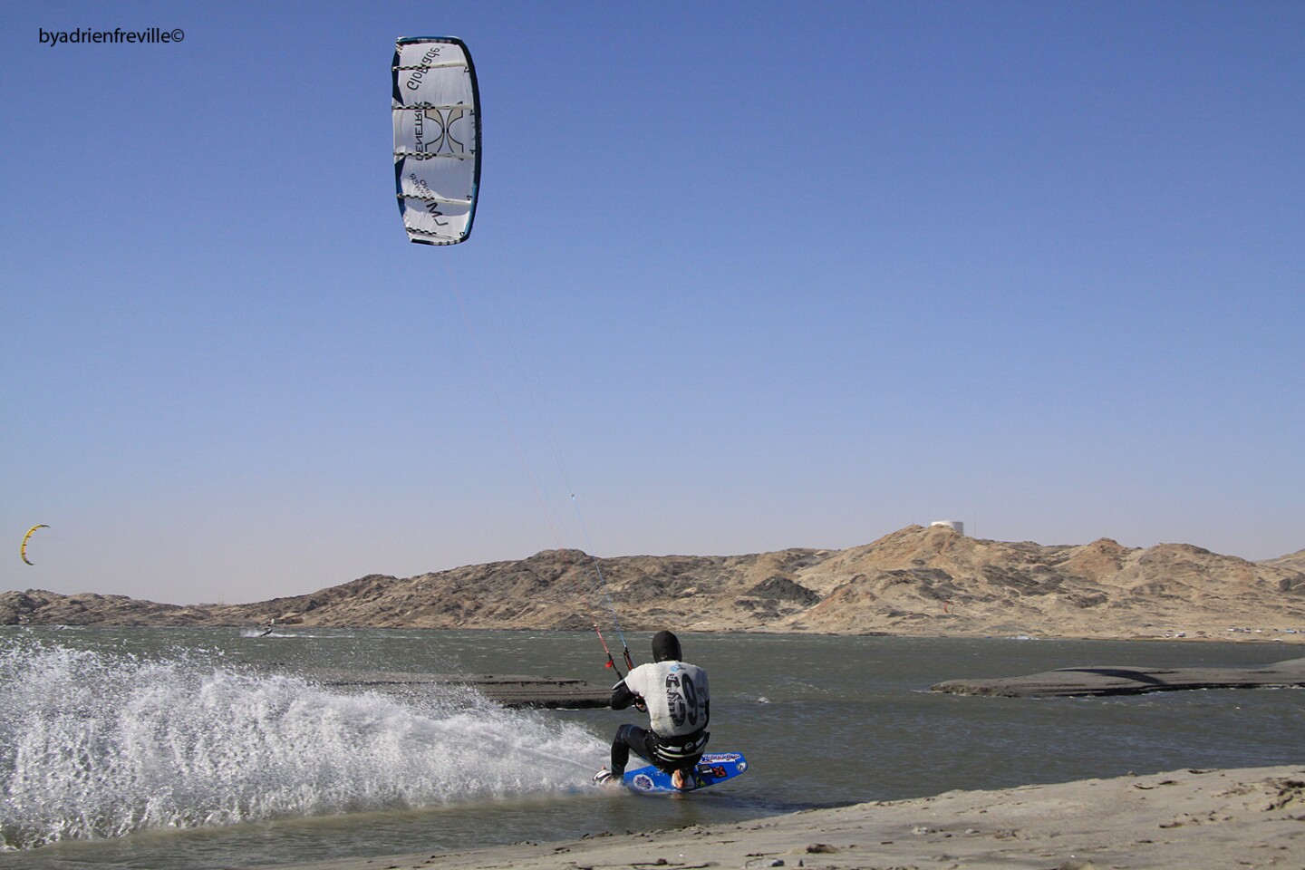 Seb Cattelan at the Luderitz Speed Challenge 2010