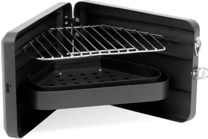 The Darwin BBQ is a compact portable barbecue that's housed inside a briefcase