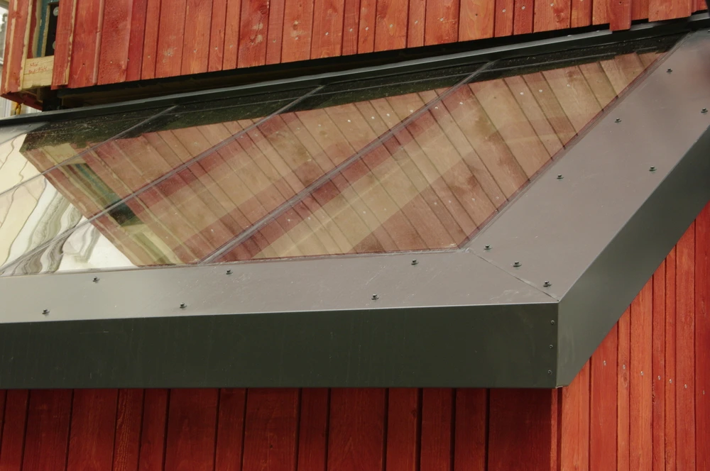 A large skylight should help ensure there's plenty of natural light inside