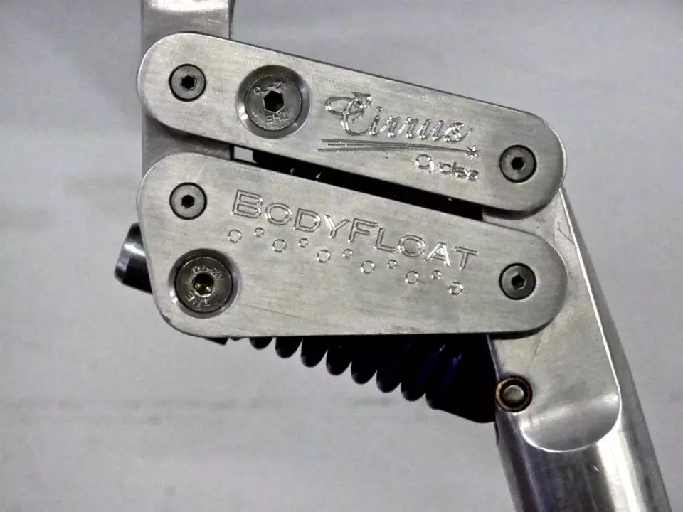 BodyFloat sporting custom engraved graphics