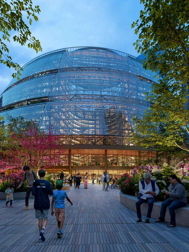 Google's new Chicago HQ will open up the James R. Thompson Center's lower floors and increase its greenery