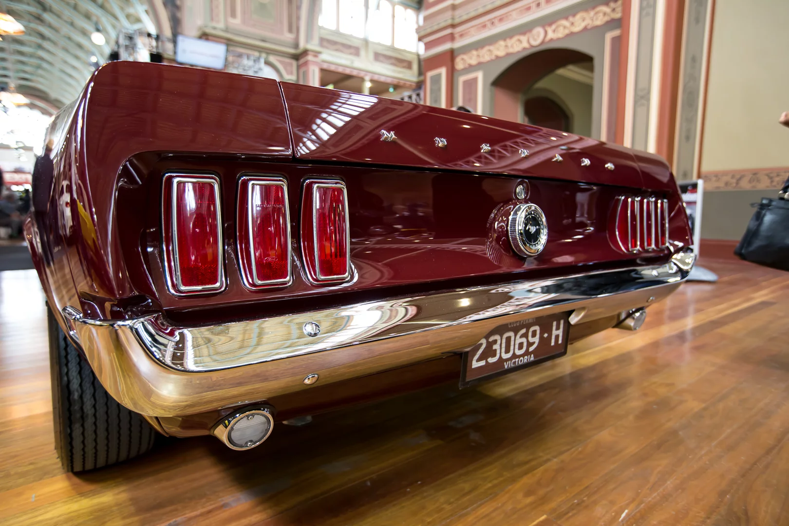 A 1969 Ford Mustang Boss 429 Coupe on show at Motorclassica 2014 (Photo: Nick Lavars/Gizmag)