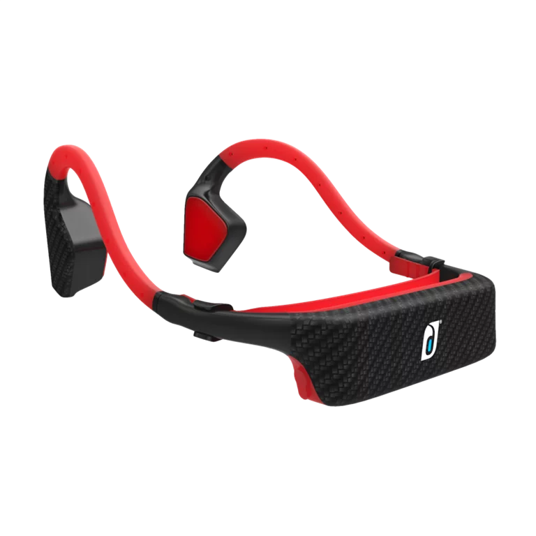 Tunes can be sent wirelessly to the 80 g (2.8 oz) Headbones from up to 10 m (30 ft) away via Bluetooth 3.0