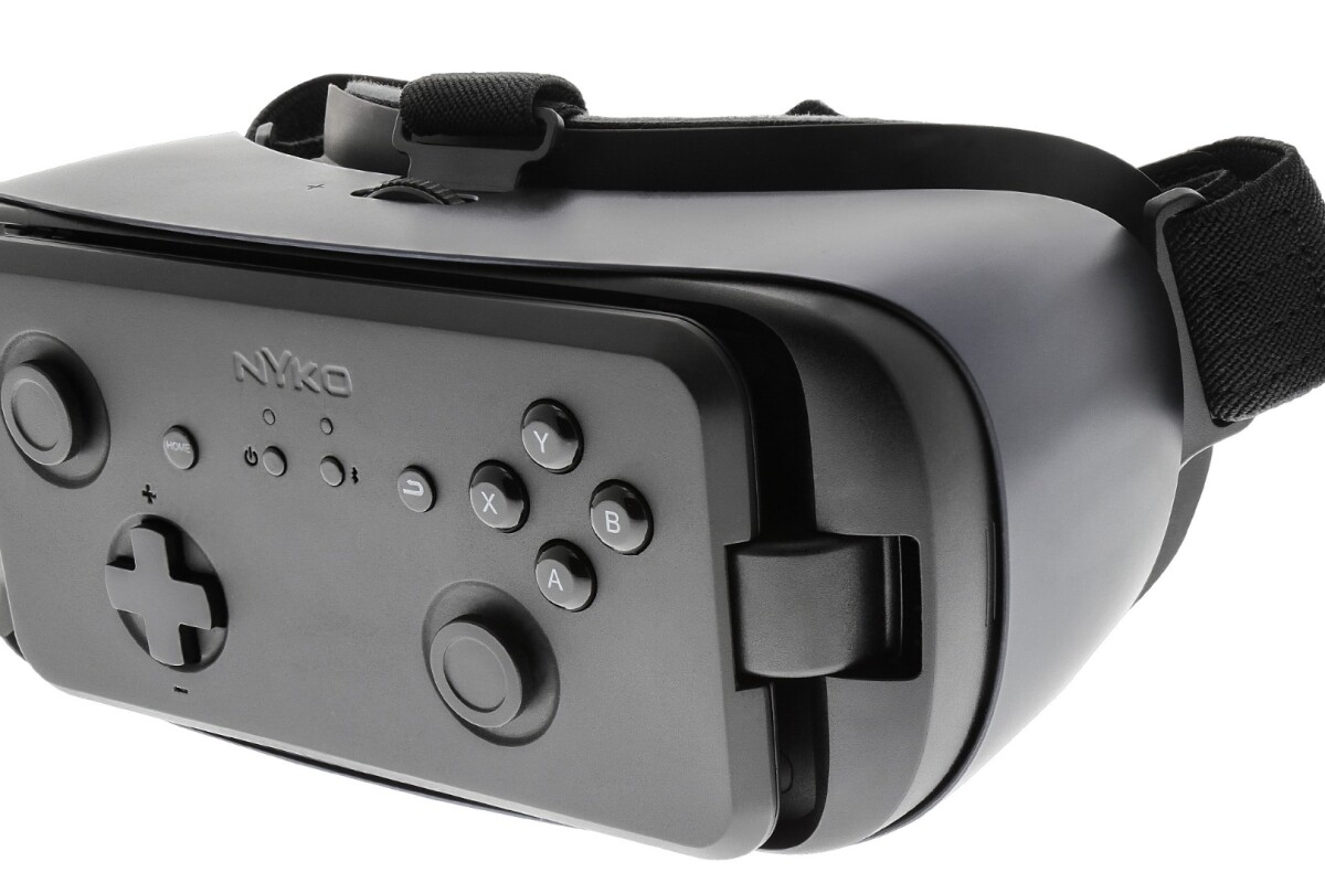 Nyko is launching an official gamepad for the Gear VR that clips into the headset's front for easy storage