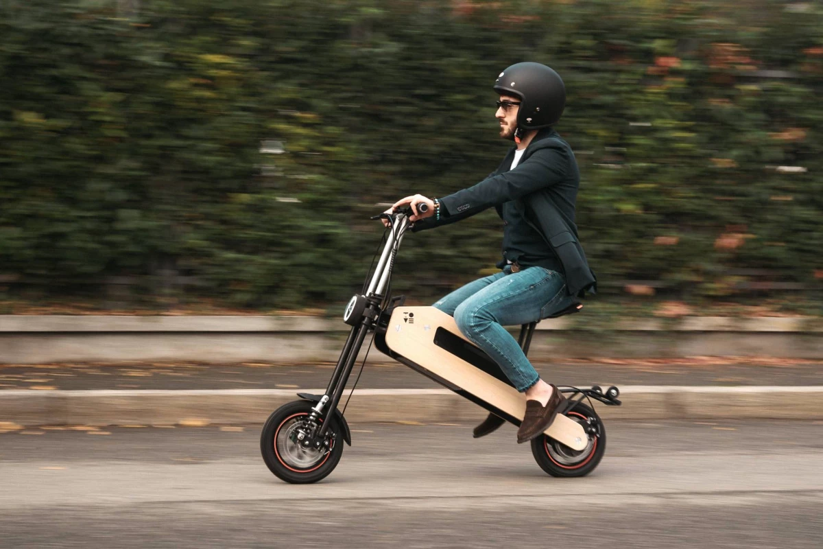 The Tom electric scooter is presently on Kickstarter