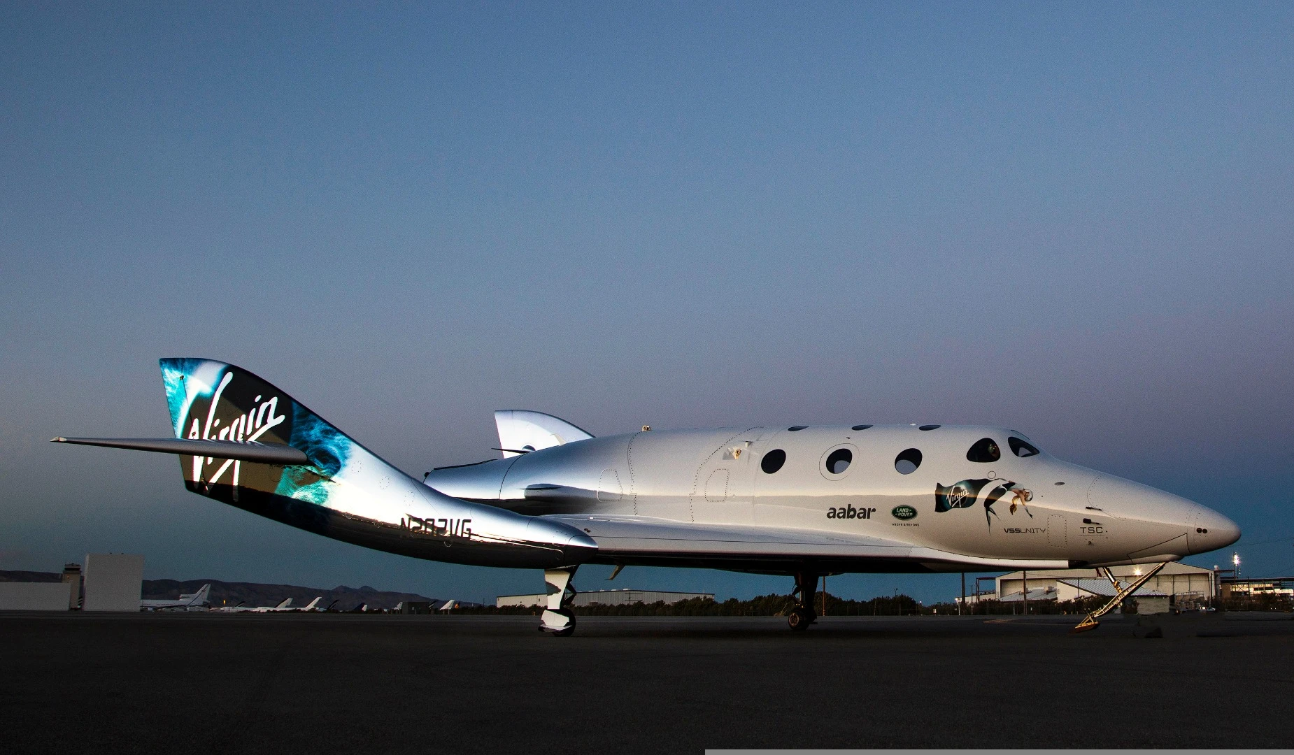 VSS Unity is designed for passenger flights