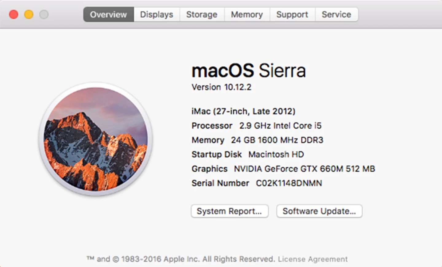 Apple Menu > About This Mac