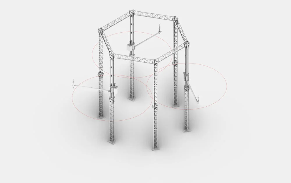 Architectural drawing of Gaia