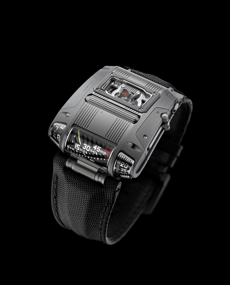 The Urwerk UR111C in gunmetal