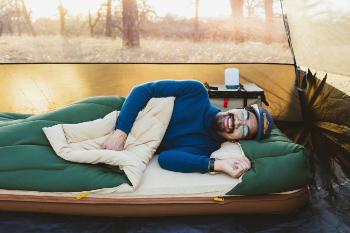 The Ursa Sleep System is presently on Kickstarter